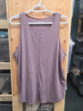 Mudd Size L Purple Grey Tank Top
